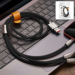 Heavy Duty 3-In-1 Charging Cable